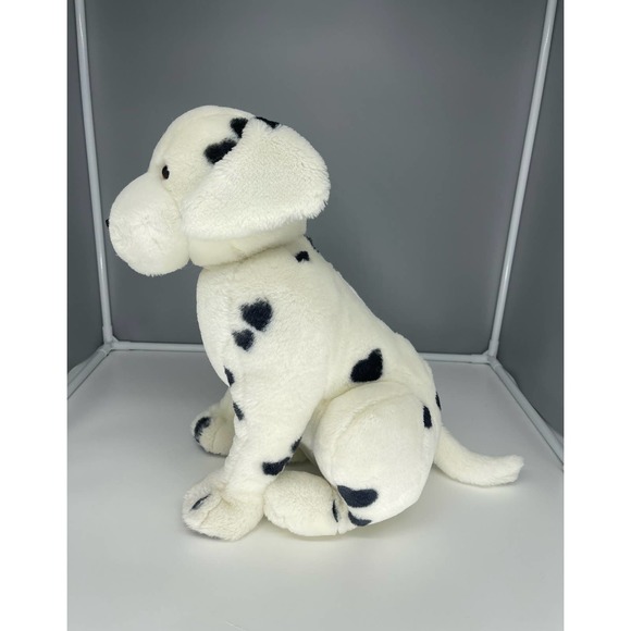 Vintage Hallmark Heart Dalmatian Dog Puppy 16” Stuffed Plush - Picture 2 of 14